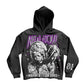 ZPURPLE CROPPED HOODIE